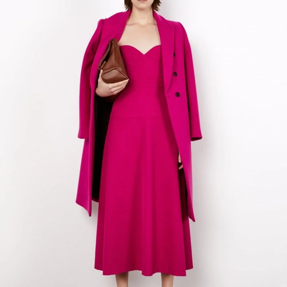 Zara Bustier Midi Dress - Picture 9 of 15